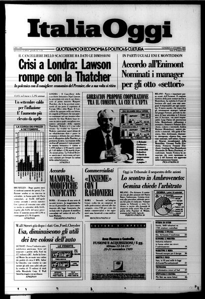 Italia oggi : quotidiano di economia finanza e politica